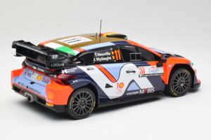 Hyundai i20 N Rally1 #11 T. Neuville / M. Wydaeghe Rally Croatia 2024 IXO 1:18 18RMC203 Metall — bild 2 av 6