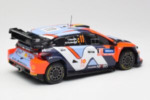 Hyundai i20 N Rally1 #11 T. Neuville / M. Wydaeghe Rally Sweden 2024 IXO 1:18 18RMC201 Metall — bild 2 av 6
