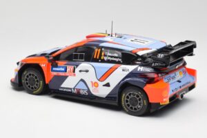 Hyundai i20 N Rally1 #11 T. Neuville / M. Wydaeghe Rally Sweden 2024 IXO 1:18 18RMC201 Metall — bild 5 av 6