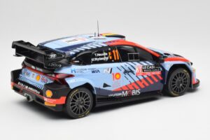 Hyundai i20 N Rally1 WRC #11 T. Neuville / M. Wydaeghe Rally Monte Carlo Winner 2024 IXO 1:18 18RMC194 Metall — bild 2 av 6