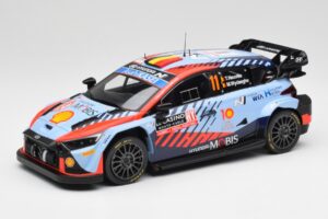 Hyundai i20 N Rally1 WRC #11 T. Neuville / M. Wydaeghe Rally Monte Carlo Winner 2024 IXO 1:18 18RMC194 Metall