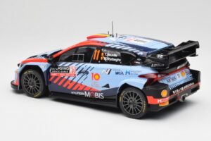 Hyundai i20 N Rally1 WRC #11 T. Neuville / M. Wydaeghe Rally Monte Carlo Winner 2024 IXO 1:18 18RMC194 Metall — bild 5 av 6