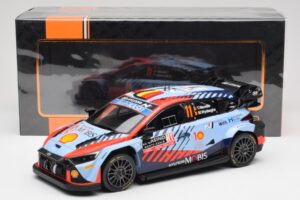Hyundai i20 N Rally1 WRC #11 T. Neuville / M. Wydaeghe Rally Monte Carlo Winner 2024 IXO 1:18 18RMC194 Metall — bild 6 av 6
