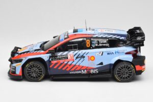 Hyundai i20 N Rally1 WRC #8 O. Tänak / M. Järveoja Rally Monte Carlo Night Version 2024 IXO 1:18 18RMC195 Metall — bild 3 av 6