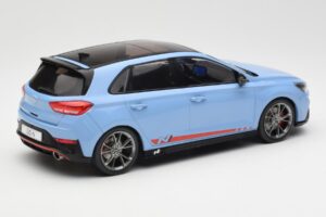 Hyundai i30 N Ljusblå MCG 1:18 MCG18503 Metall — bild 2 av 6