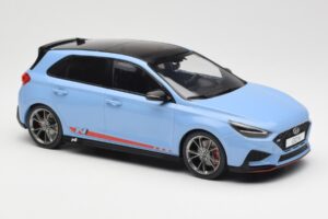 Hyundai i30 N Ljusblå MCG 1:18 MCG18503 Metall — bild 4 av 6