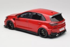 Hyundai i30 N PD Prior Design Engine Röd Otto 1:18 OT1112 Resin — bild 5 av 6