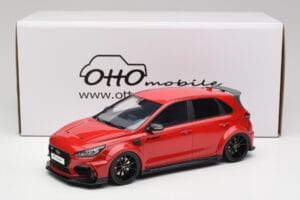 Hyundai i30 N PD Prior Design Engine Röd Otto 1:18 OT1112 Resin — bild 6 av 6