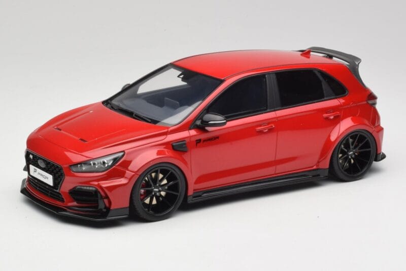 Hyundai i30 N PD Prior Design Engine Röd Otto 1:18 OT1112 Resin