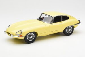 Jaguar E-Type 3.8 Series 1 Ljusgul Kyosho 1:18 08954LY Metall