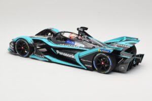Jaguar I-Type 3 Panasonic Jaguar Racing #3 N. Piquet Jr. Formula E Season 5 2019 Minichamps 1:18 114180003 Metall — bild 5 av 6