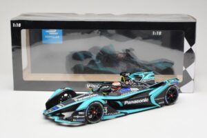 Jaguar I-Type 3 Panasonic Jaguar Racing #3 N. Piquet Jr. Formula E Season 5 2019 Minichamps 1:18 114180003 Metall — bild 6 av 6