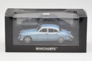 Jaguar Mk II Blue Metallic Minichamps 1:43 433130604 Metall — bild 4 av 4