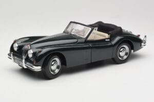 Jaguar XK140 Drophead Coupe Svart Sun Star 1:18 2802 Metall