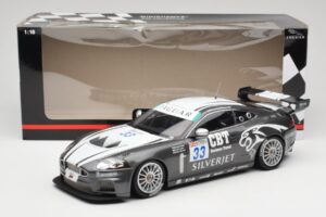 Jaguar XKR GT3 Quaife #33 P. Hall FIA GT3 Championship 2008 Minichamps 1:18 150081333 Metall — bild 6 av 6