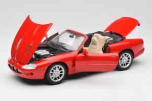 Jaguar XKR X100 Röd Maisto 1:18 50330 Metall — bild 2 av 8