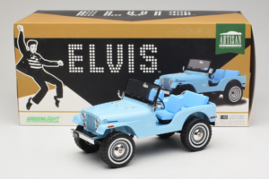 Jeep CJ-5 Elvis Presley's Car GreenLight 1:18 19061 Metall — bild 6 av 6