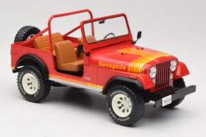 Jeep CJ-7 Renegade Röd MCG 1:18 MCG18110 Metall — bild 4 av 6