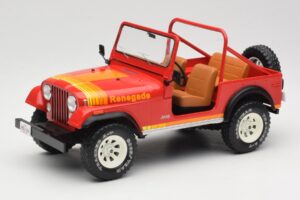 Jeep CJ-7 Renegade Röd MCG 1:18 MCG18110 Metall