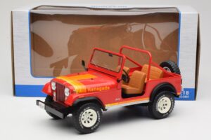 Jeep CJ-7 Renegade Röd MCG 1:18 MCG18110 Metall — bild 6 av 6