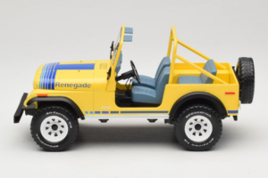 Jeep CJ-7 Renegade Gul MCG 1:18 MCG18552 Metall — bild 3 av 6