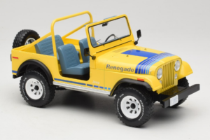 Jeep CJ-7 Renegade Gul MCG 1:18 MCG18552 Metall — bild 4 av 6