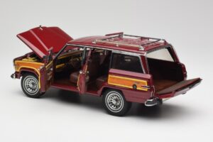 Jeep Grand Wagoneer Classic Röd AUTOart 1:18 74002 Metall — bild 5 av 8