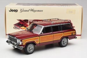 Jeep Grand Wagoneer Classic Röd AUTOart 1:18 74002 Metall — bild 8 av 8
