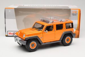 Jeep Rescue Concept Orange Maisto 1:18 36699 Metall — bild 8 av 8
