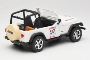 Jeep Wrangler Rallye #97 Beige Solido 1:18 9012 Metall — bild 2 av 6