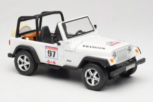 Jeep Wrangler Rallye #97 Beige Solido 1:18 9012 Metall — bild 4 av 6