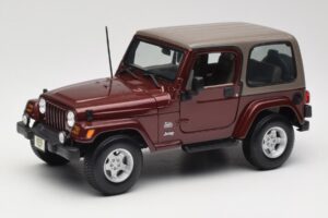 Jeep Wrangler TJ Sahara Röd Maisto 1:18 31662 Metall