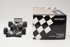 Jordan Ford 191 #32 B. Gachot Paul Ricard Test 15 January 1991 Minichamps 1:18 110910199 Metall — bild 6 av 6