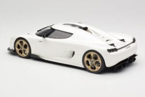 Koenigsegg CC850 Crystal White GT Spirit 1:18 GT903 Resin — bild 5 av 6