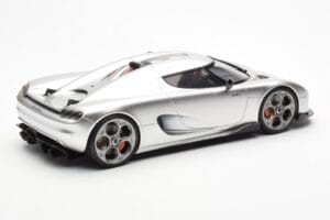 Koenigsegg CC850 Moon Silver GT Spirit 1:18 GT452 Resin — bild 2 av 6