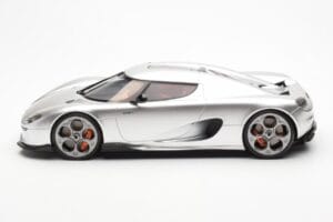 Koenigsegg CC850 Moon Silver GT Spirit 1:18 GT452 Resin — bild 3 av 6