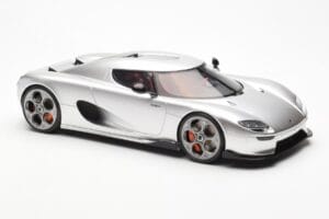 Koenigsegg CC850 Moon Silver GT Spirit 1:18 GT452 Resin — bild 4 av 6