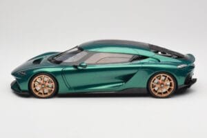 Koenigsegg Gemera Racing Green GT Spirit 1:18 GT888 Resin — bild 3 av 5