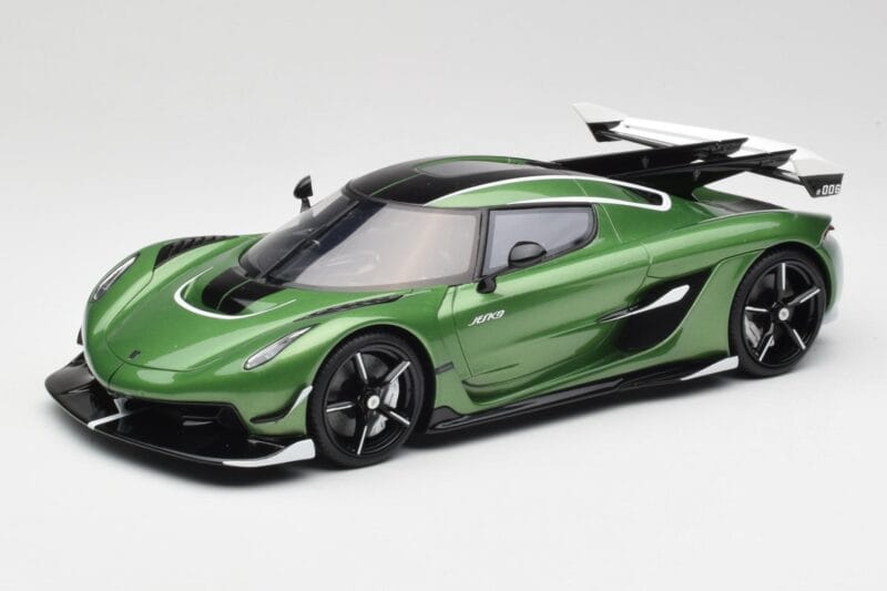 Koenigsegg Jesko Attack Grön GT Spirit 1:18 GT927 Resin