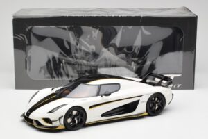 Koenigsegg Regera Crystal Vit GT Spirit 1:18 GT913 Resin — bild 6 av 6