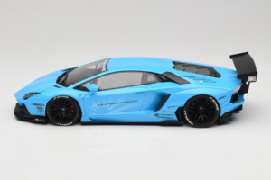 Lamborghini Aventador Liberty Walk Blå GT Spirit 1:18 GT073 Resin — bild 3 av 6