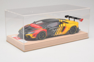 Lamborghini Aventador Liberty Walk Infinite Svart Gul Timothy & Pierre 1:18 REMC035 Metall — bild 6 av 7