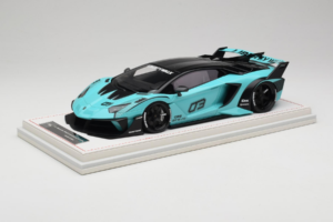 Lamborghini Aventador Liberty Walk LB-Silhouette WORKS GT Evo Mintgrön IVY 1:18 REMC001 Resin — bild 2 av 7