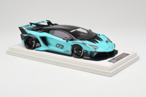 Lamborghini Aventador Liberty Walk LB-Silhouette WORKS GT Evo Mintgrön IVY 1:18 REMC001 Resin — bild 4 av 7