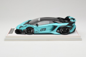 Lamborghini Aventador Liberty Walk LB-Silhouette WORKS GT Evo Mintgrön IVY 1:18 REMC001 Resin