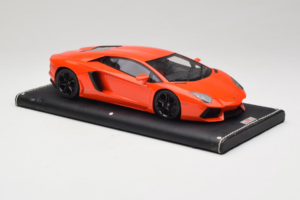Lamborghini Aventador Orange MR Collection 1:18 LAMB064 Resin — bild 4 av 6