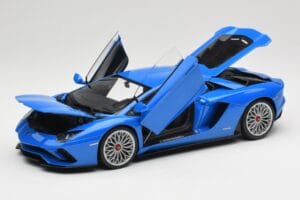 Lamborghini Aventador S LP740-4 Blue Nila AUTOart 1:18 79134 Metall — bild 2 av 8