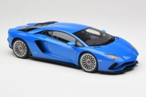 Lamborghini Aventador S LP740-4 Blue Nila AUTOart 1:18 79134 Metall — bild 6 av 8
