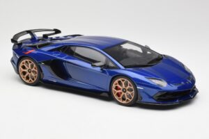 Lamborghini Aventador SVJ Blå GT Spirit 1:18 GTS18512BL Resin — bild 4 av 6