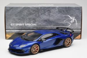 Lamborghini Aventador SVJ Blå GT Spirit 1:18 GTS18512BL Resin — bild 6 av 6